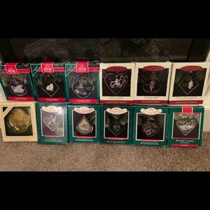 Hallmark 12 days of Christmas ornaments